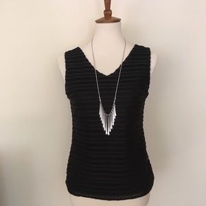 White House Black Market black lace top.